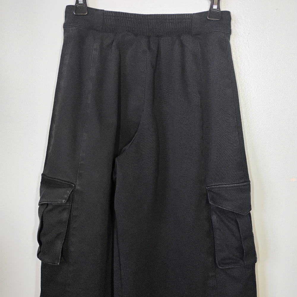 ALO Show Off Cargo Wide Leg Trouser Pants Womens Small Baggy Cool Girl High Rise - Picture 8 of 16